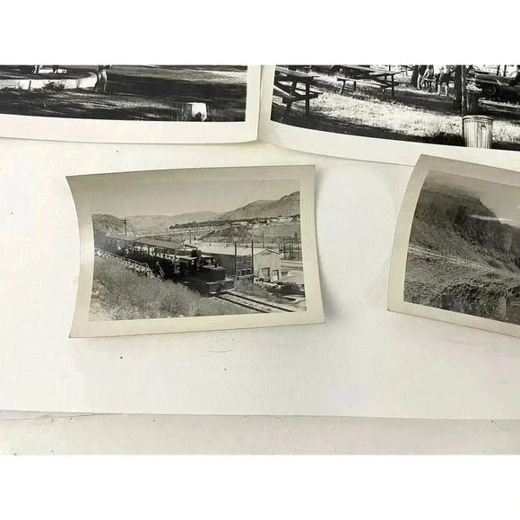 Antique Lot of 16 B&W Photographs 1950s Travel Snapshots Estate Find OOAK - Picture 8 of 13